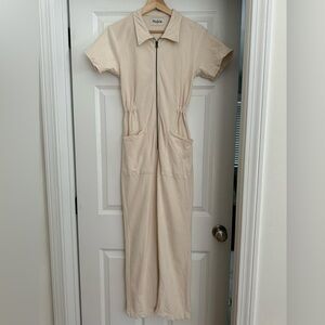 Noble Utility Suit in Oat Milk XS